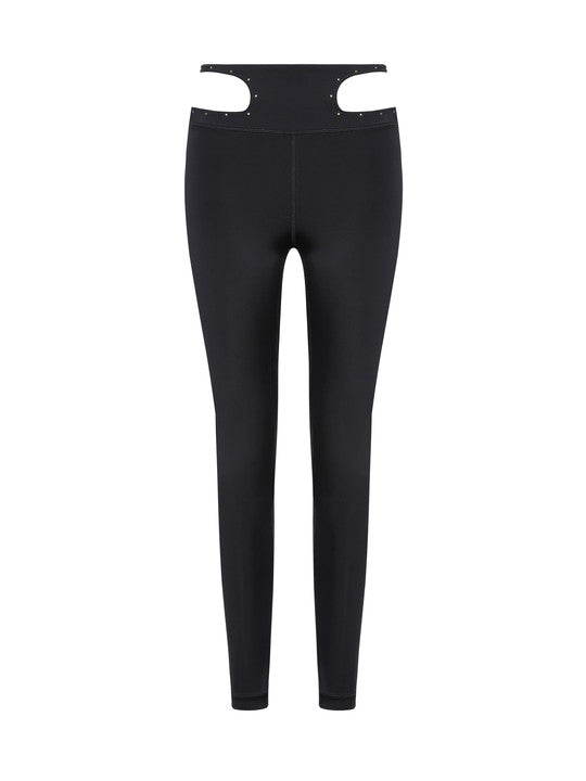 High-Waist Cutaway Leggings